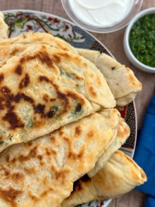 Afghan Stuffed Flatbread Bolani Halfghan Food Remix