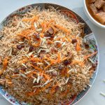 Afghan Rice dish Kabuli Palaw