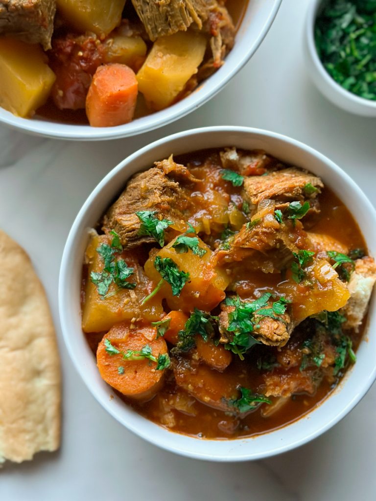 Discover the heartwarming flavors of Shorwa, an Afghan stew that’s as comforting as it is flavorful. This aromatic dish is a symphony of tender meat, fragrant spices, and hearty vegetables, all simmered to perfection. Experience the warmth and richness of this simple, Instant Pot Afghan Stew. It’s a bowl of pure comfort that’s perfect for any night!