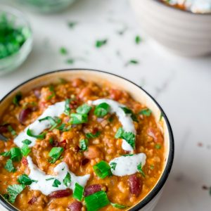 Mashawa: Afghan Chili with Cracked Wheat