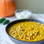 Pumpkin Coconut Curry with Chickpeas