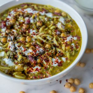 Aush/Ash Reshteh with Ground Beef