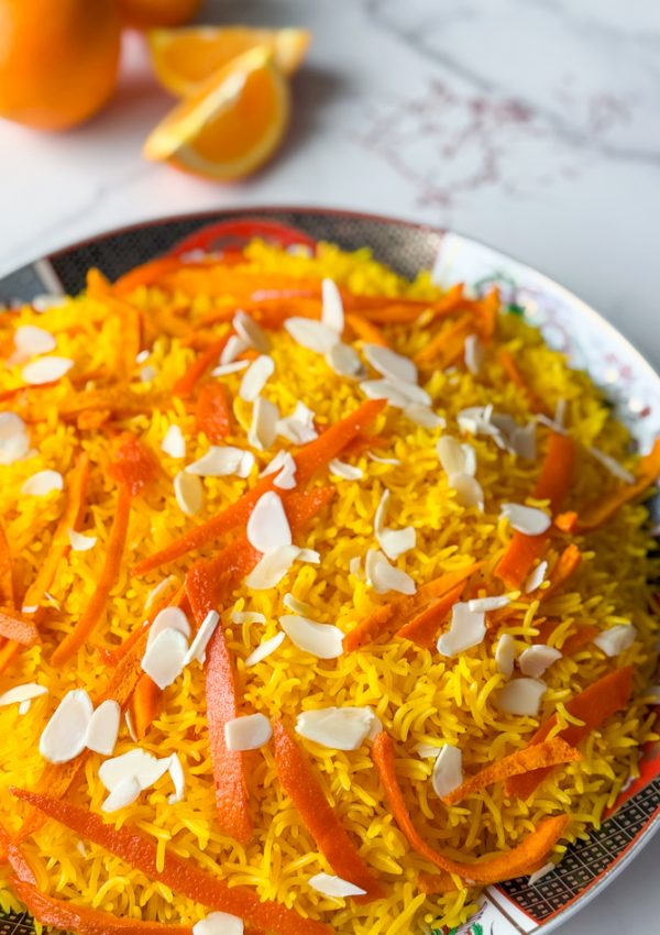 Naranj Pulao – Afghan Saffron Rice